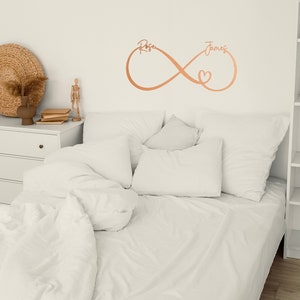Infinity Sign, Valentines Day gift, Personalized Couple Names Sign, Boyfriend gift, Birthday Gift for Him, Anniversary gift, Gifts for Her