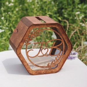 gepersonaliseerde card box voor bruiloft, bruiloft card box, huwelijksgeschenken, bruiloft decoraties, bruiloft decor, memory box, aandenken box