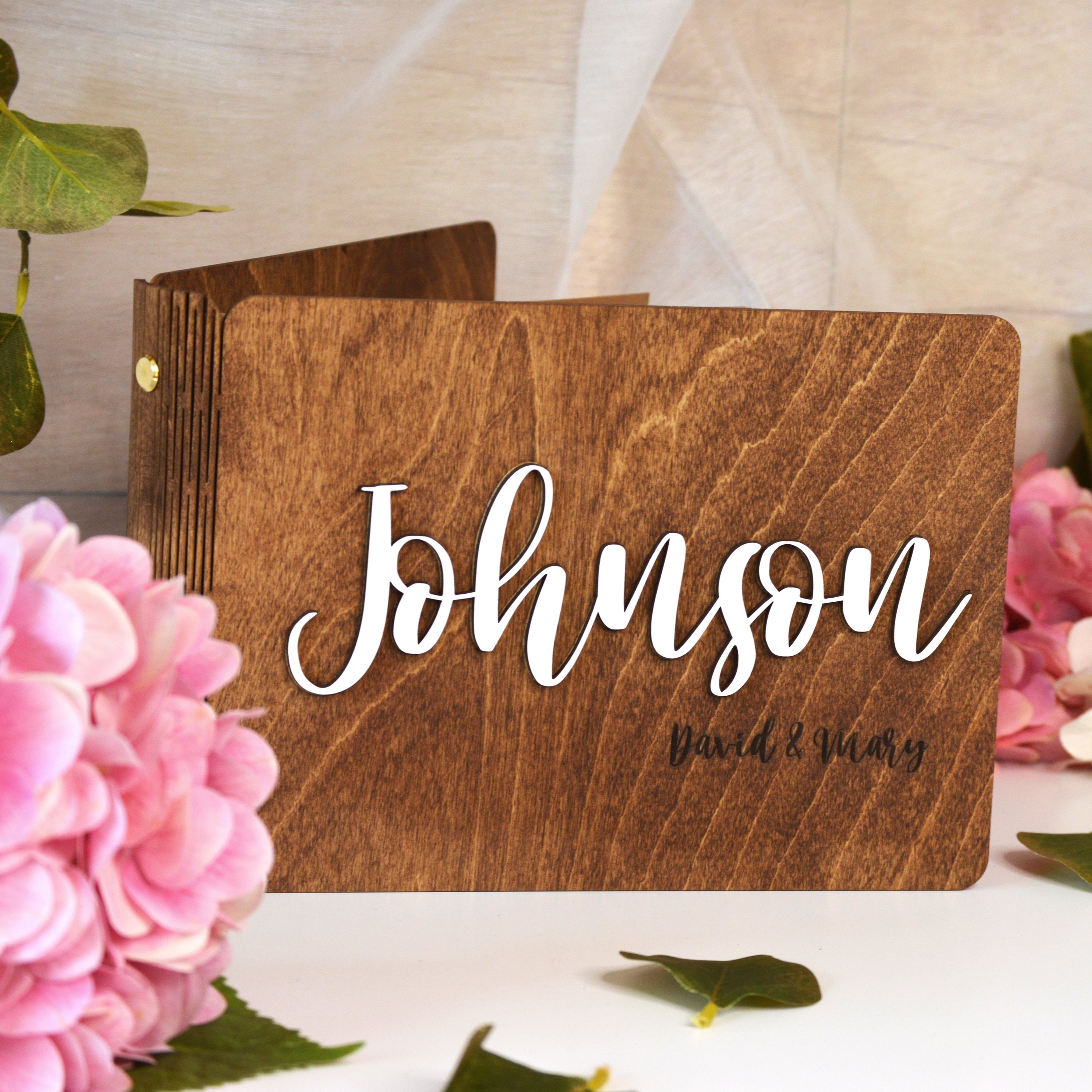 Personalized Wedding Guest Book Wood Rustic Wedding Guest | Etsy Personalized Wedding Guest Book Wood Rustic Wedding Guest | Etsy