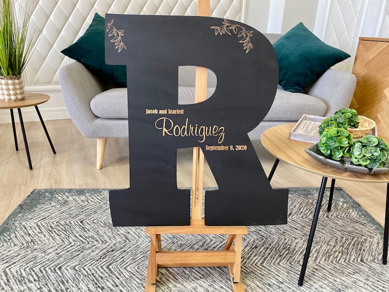 Personalized Wedding Guest Book Alternative Letter Form Etsy