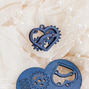 Personalised Wedding Gift, Wedding Favors for Guests in bulk, Wooden Custom Keychain, Wedding Favors zdjęcie 7