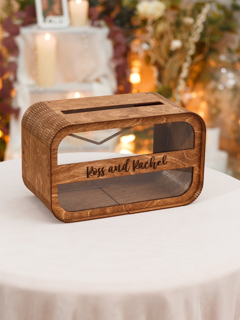 Custom Wedding Card Box Wedding Decor Rustic Card Box for Etsy