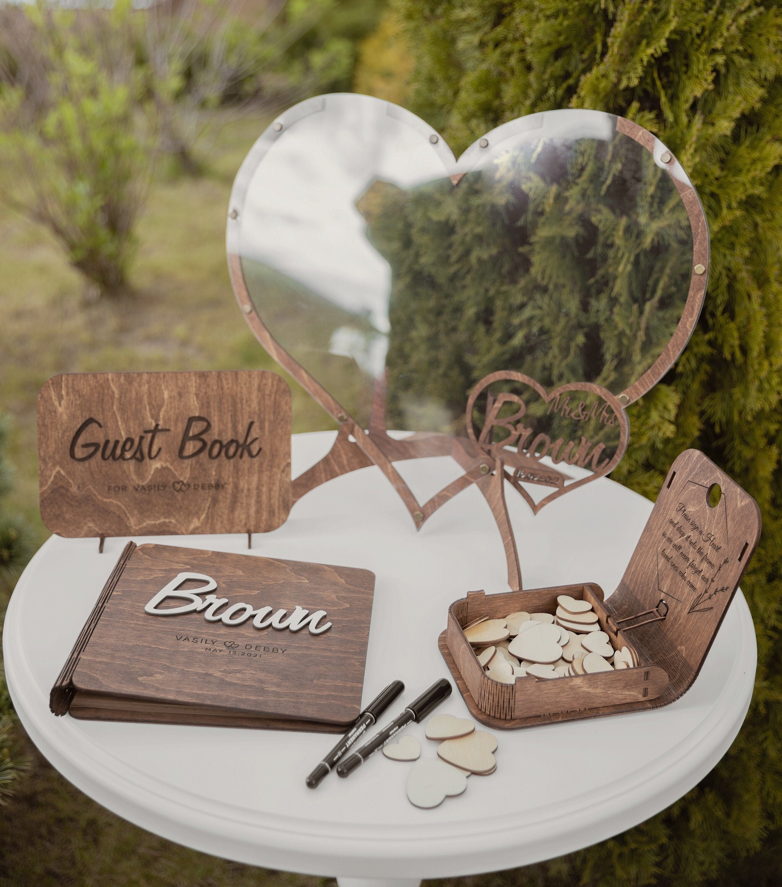 Libro Degli Ospiti In 3D, Albero Della Vita, Guestbook Wedding