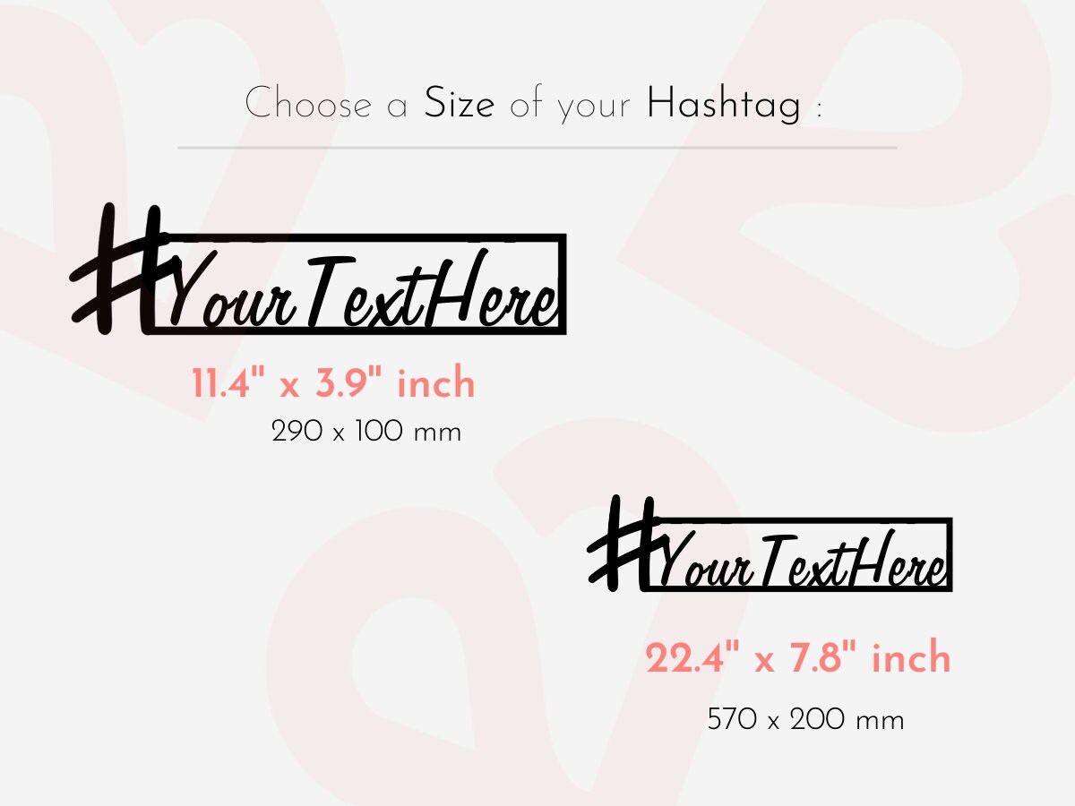 Customizable Hashtag Sign Wedding Hashtag Sign, Wood Sign Custom Wedding Hashtag, Hashtag Name ...