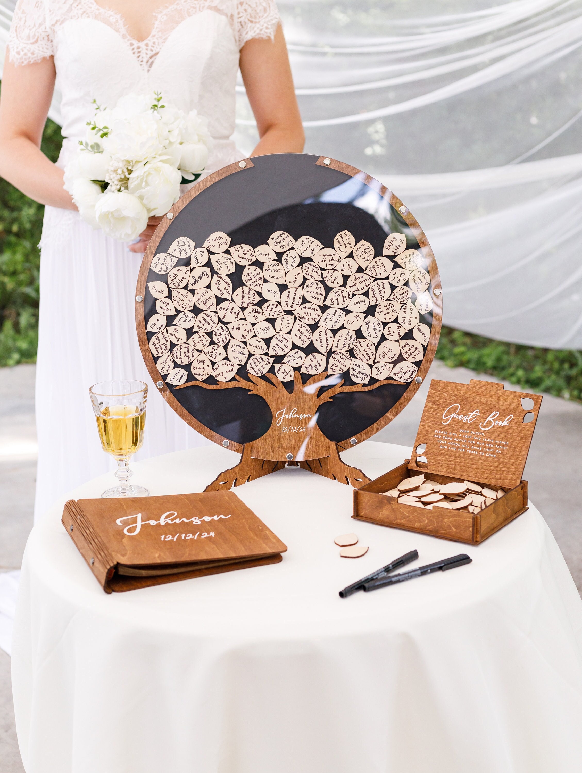 Personalized Laser-Cut Family Tree