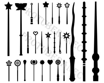 Wand Svg Etsy