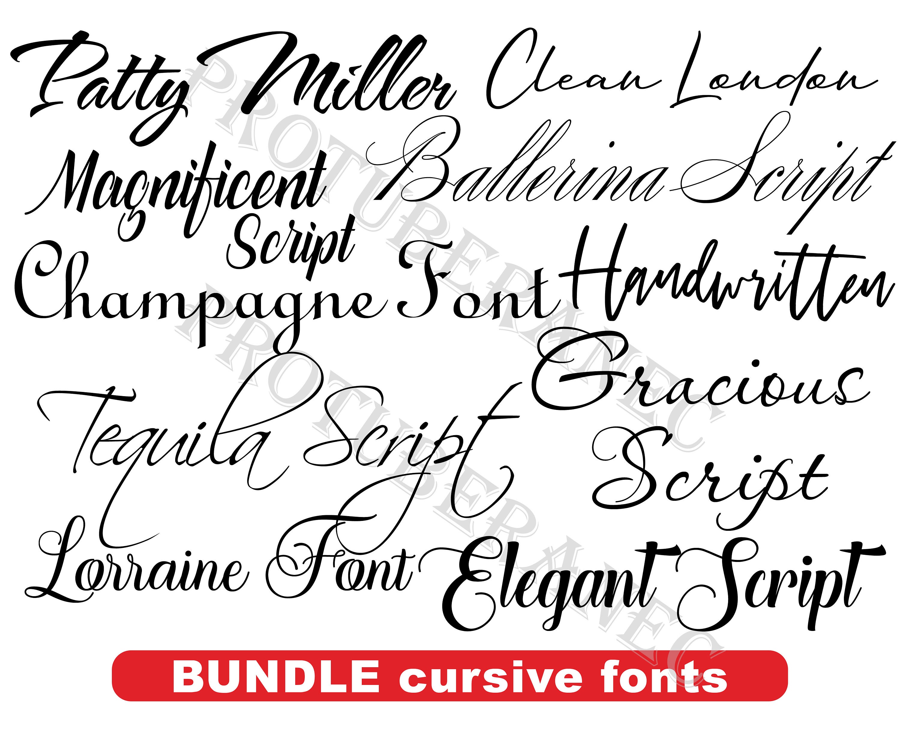 Script Svg Fonts Bundle Cursive Wedding Font Bundle For Cricut | Hot ...