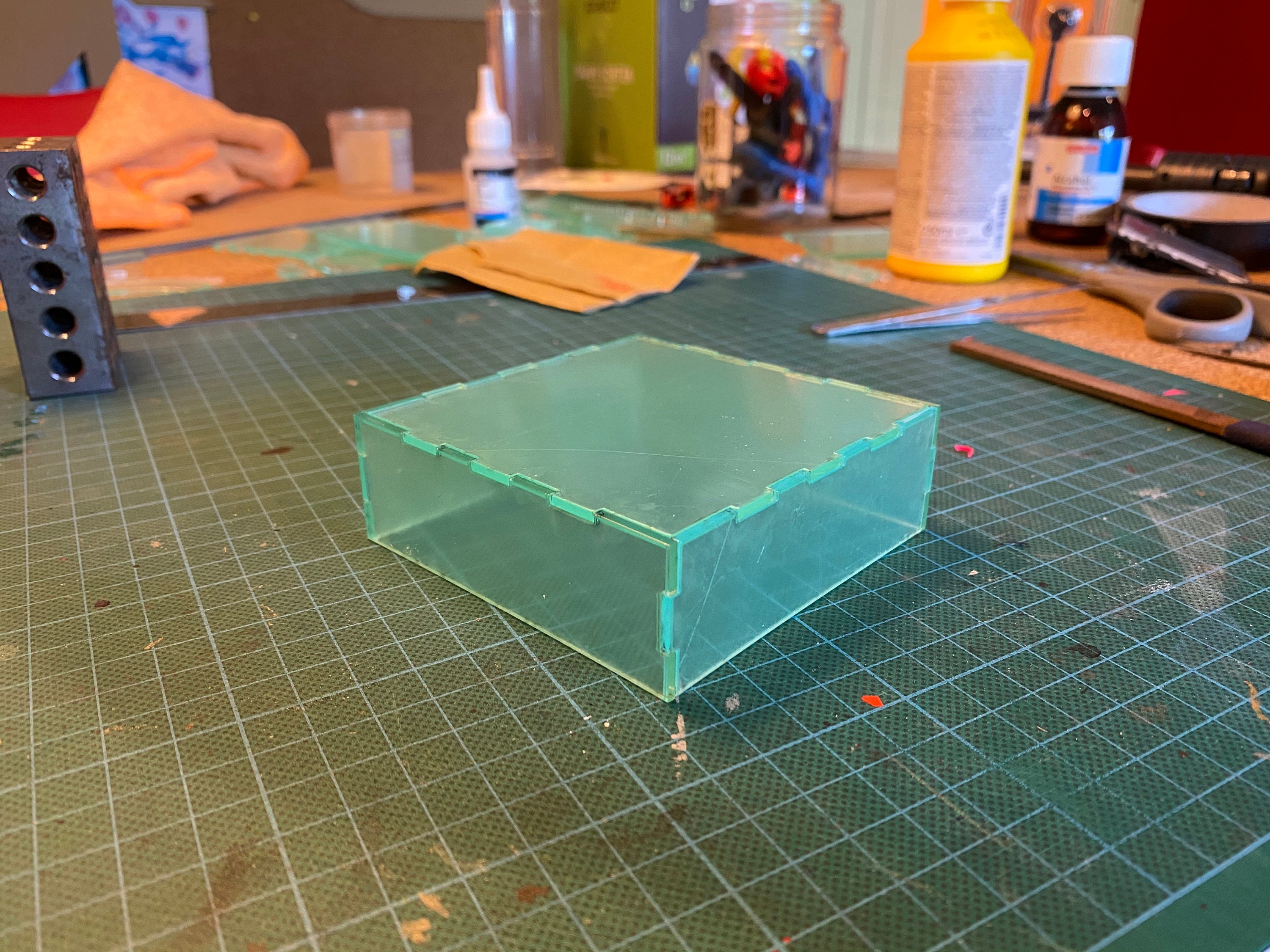 Transparent box/ Action figure riser. Price per 5. Custom Etsy