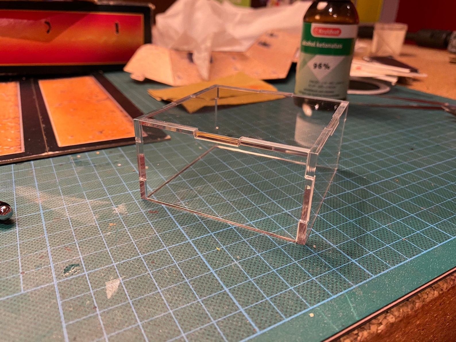 Transparent box/ Action figure riser. Price per 5. Custom Etsy