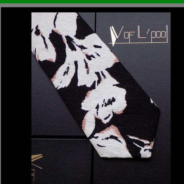 necktie floral