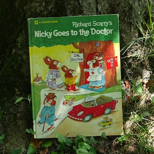 Nicky idzie do lekarza Richard Scarry Książka dla dzieci