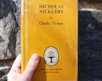 Nicholas Nickleby by Charles Dickens - Penguin Classics -1986 - Etsy