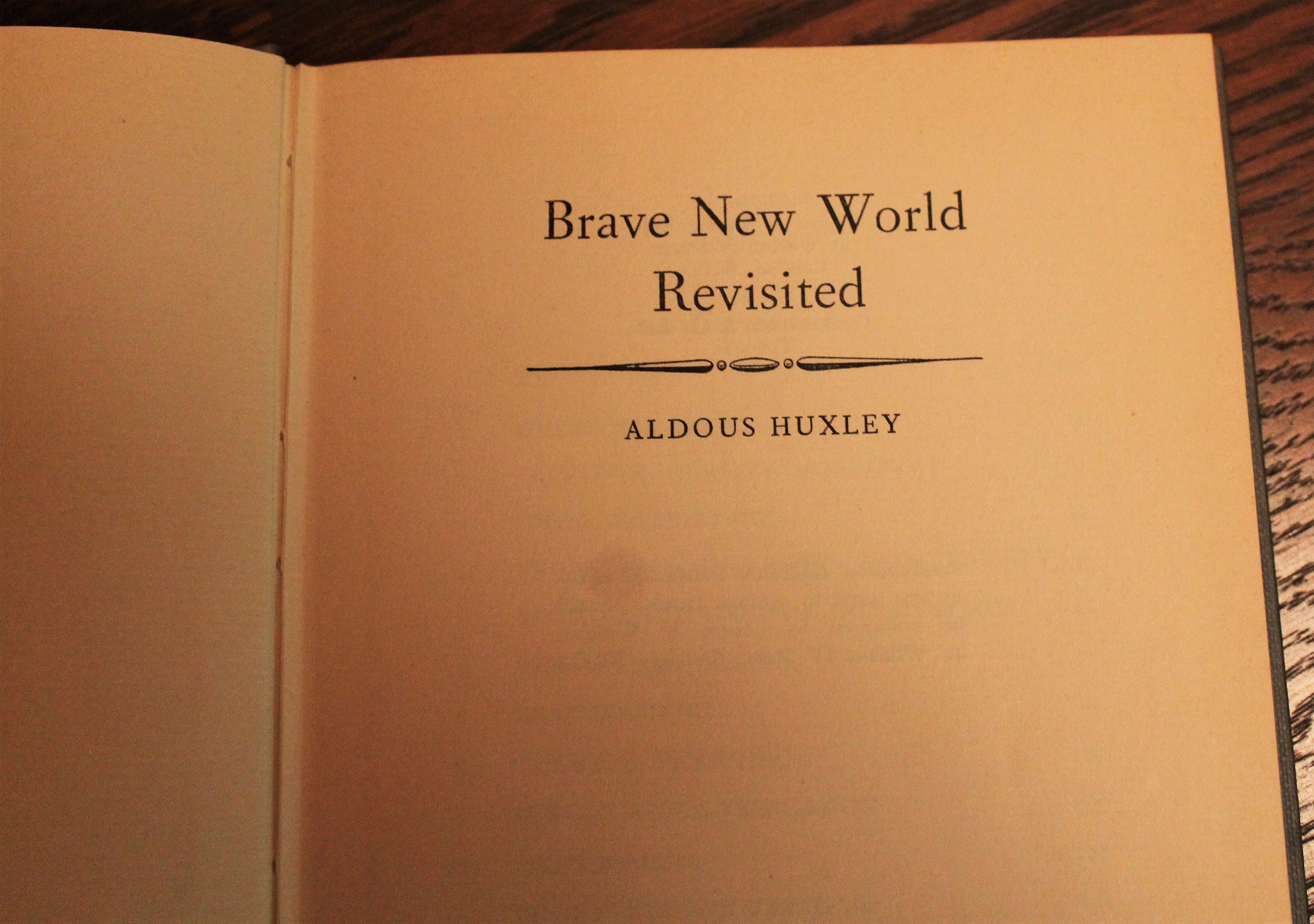 a brave new world revisited a brave new world revisited