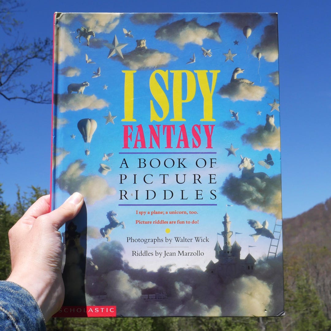 I Spy Fantasy A Book of Picture Riddles - Etsy Canada