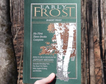 Early Frost Robert Frost Poetry Book