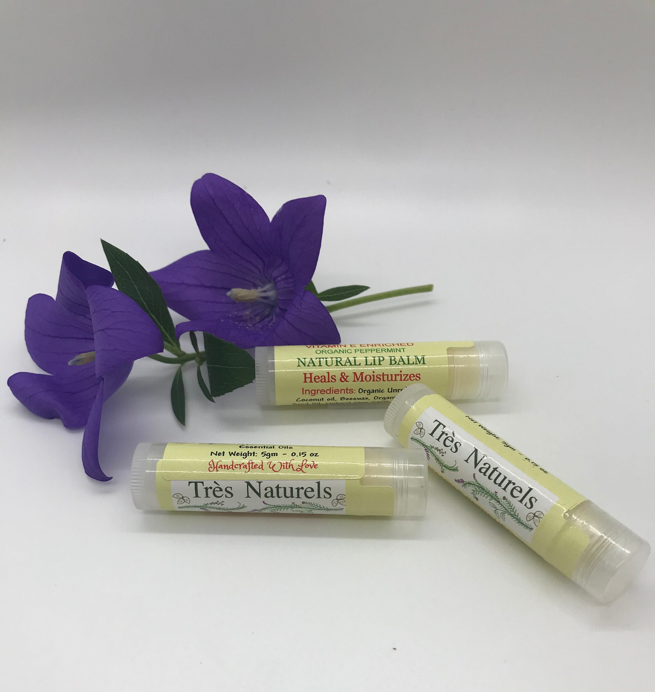 Vitamin E Enriched Natural Lip Balm Etsy