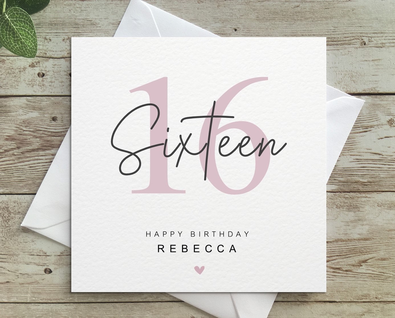 Personalised 16th Birthday Card Card for Him Card for Her - Etsy UK