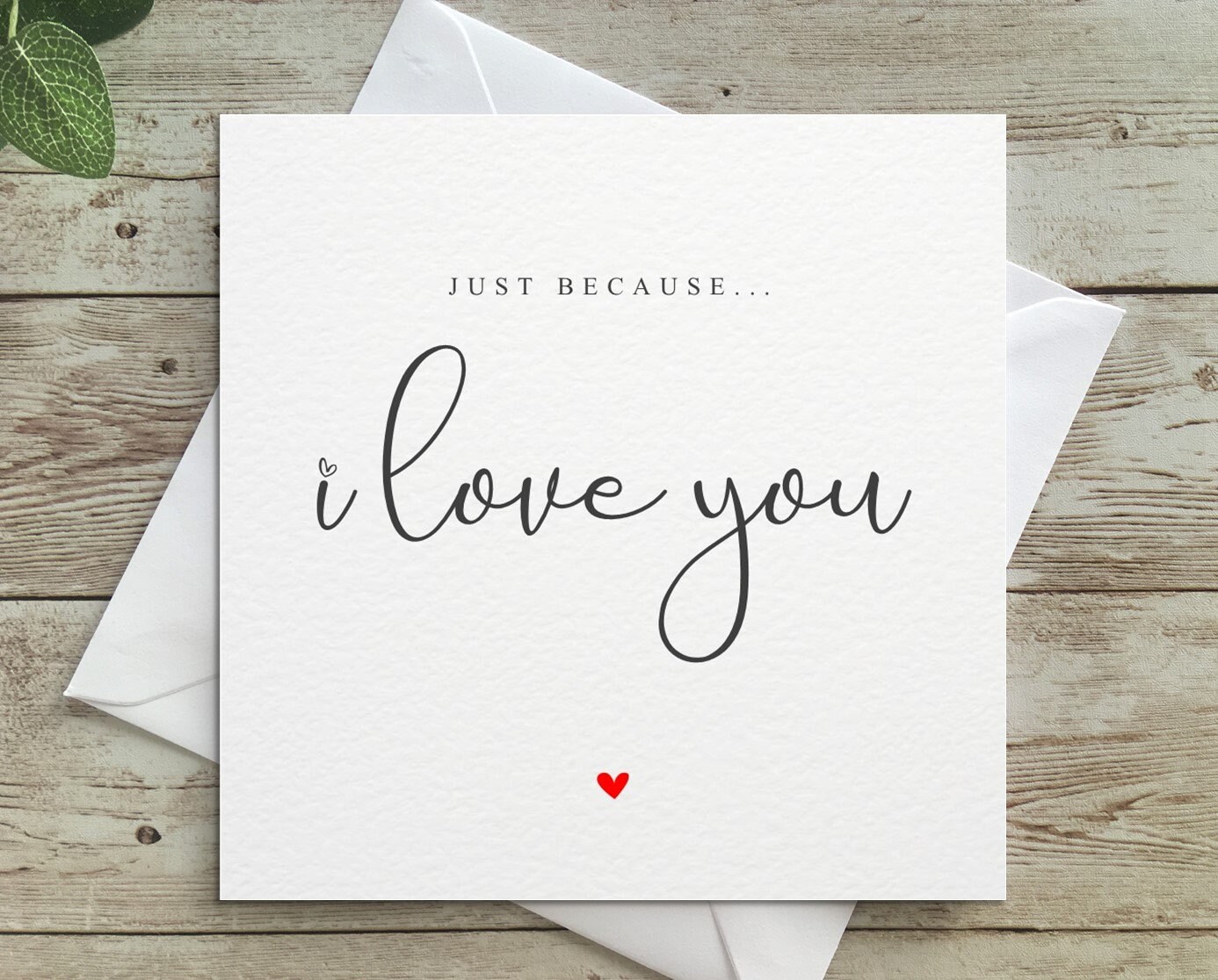 Just because i love you gifts for him sales