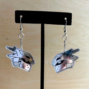 Anime Helmet Earrings