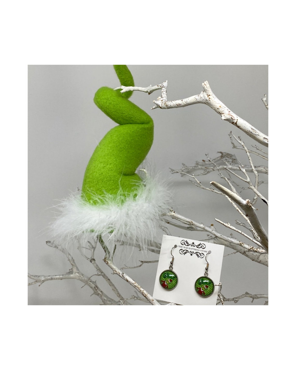 Grinch Hat/Headband/Fascinator/Headpiece Etsy