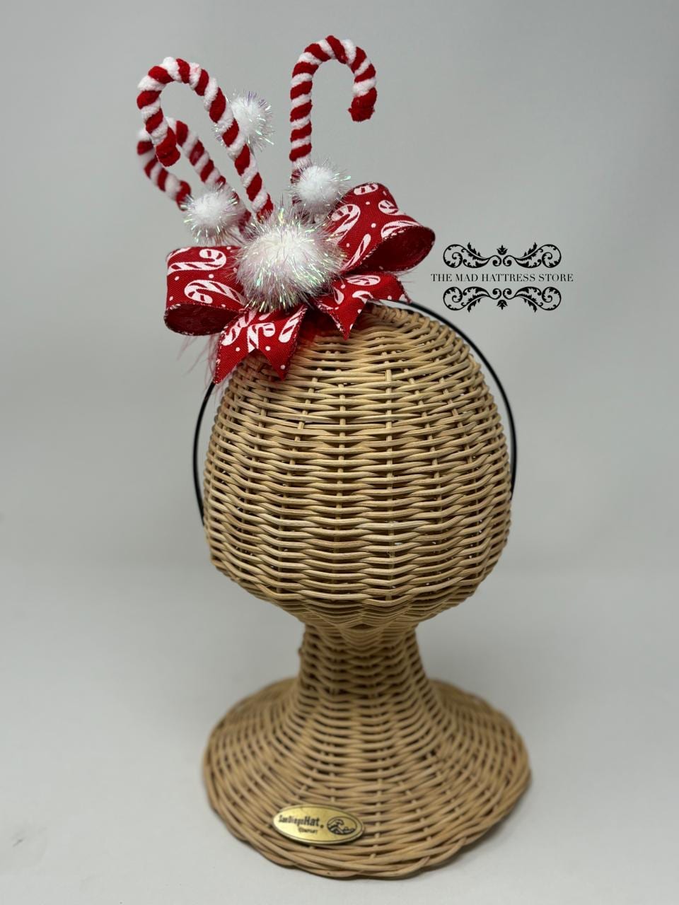 Candy Cane Fascinator/Headband/Headpiece
