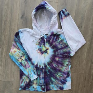 Alchemy Spiral Ice Dye Tie Dye T-Shirts Long Sleeve Sweatshirts Hoodies Plus Size