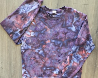 Cosmic Amethyst Ice Tie Dye | T-Shirts, Tanks, Long Sleeve, Sweatshirts & Hoodies | Plus Size