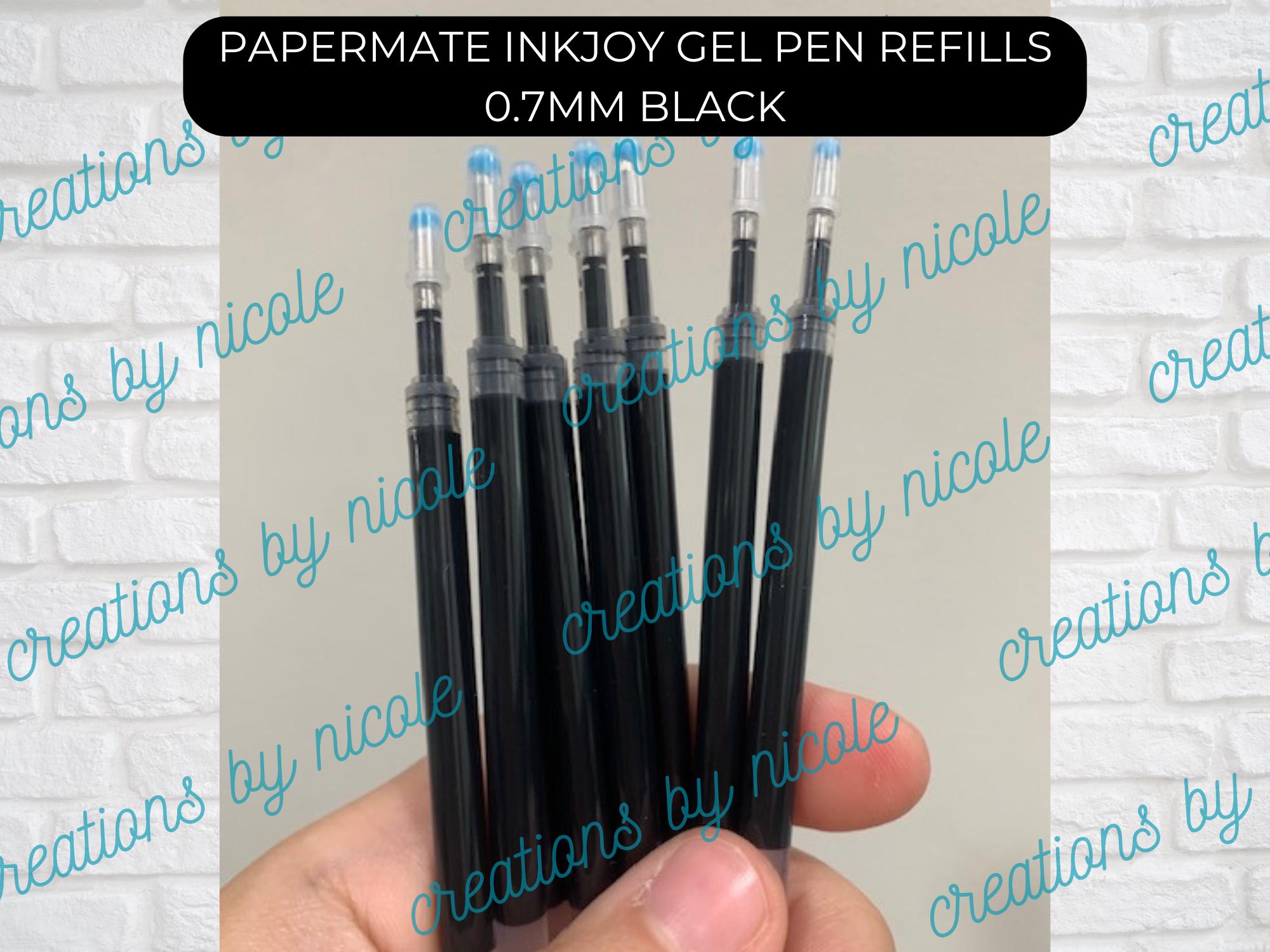 Refill Ink Compatible With Papermate Inkjoy Gel Pens Black