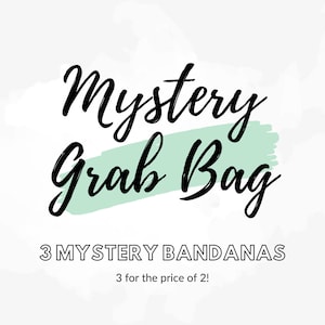 Mystery Bandana Grab Bag | Slip-On Pet Bandana | Dog Bandana | Dog Scarf | Cute Dog Accessory | Mystery Bundle