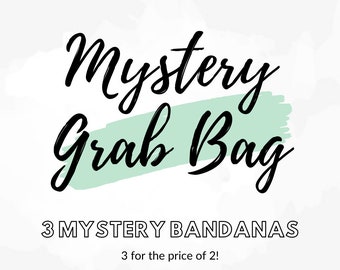 Sac Bandana Mystery Pet : 4 écharpes à enfiler pour chien