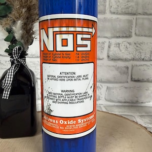 NOS Tumbler, Nitrous Oxide System, 20oz Stainless Steel immagine 1