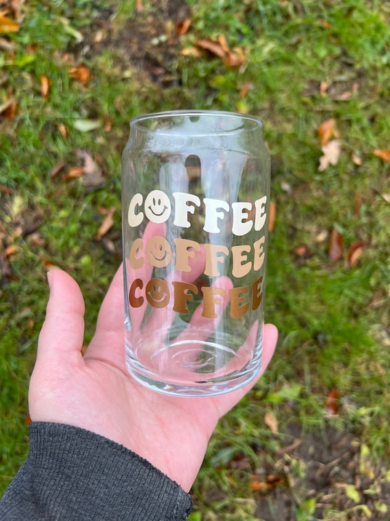 Coffee Beer can glass