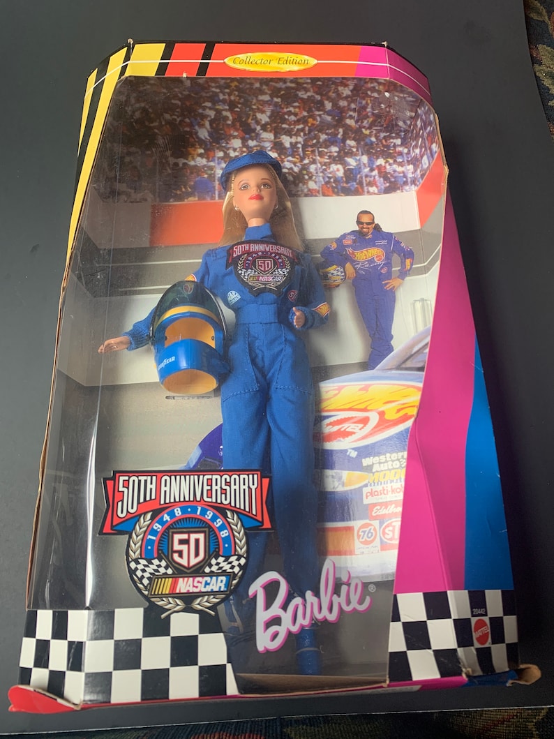 50th Anniversary Nascar Barbie - Etsy