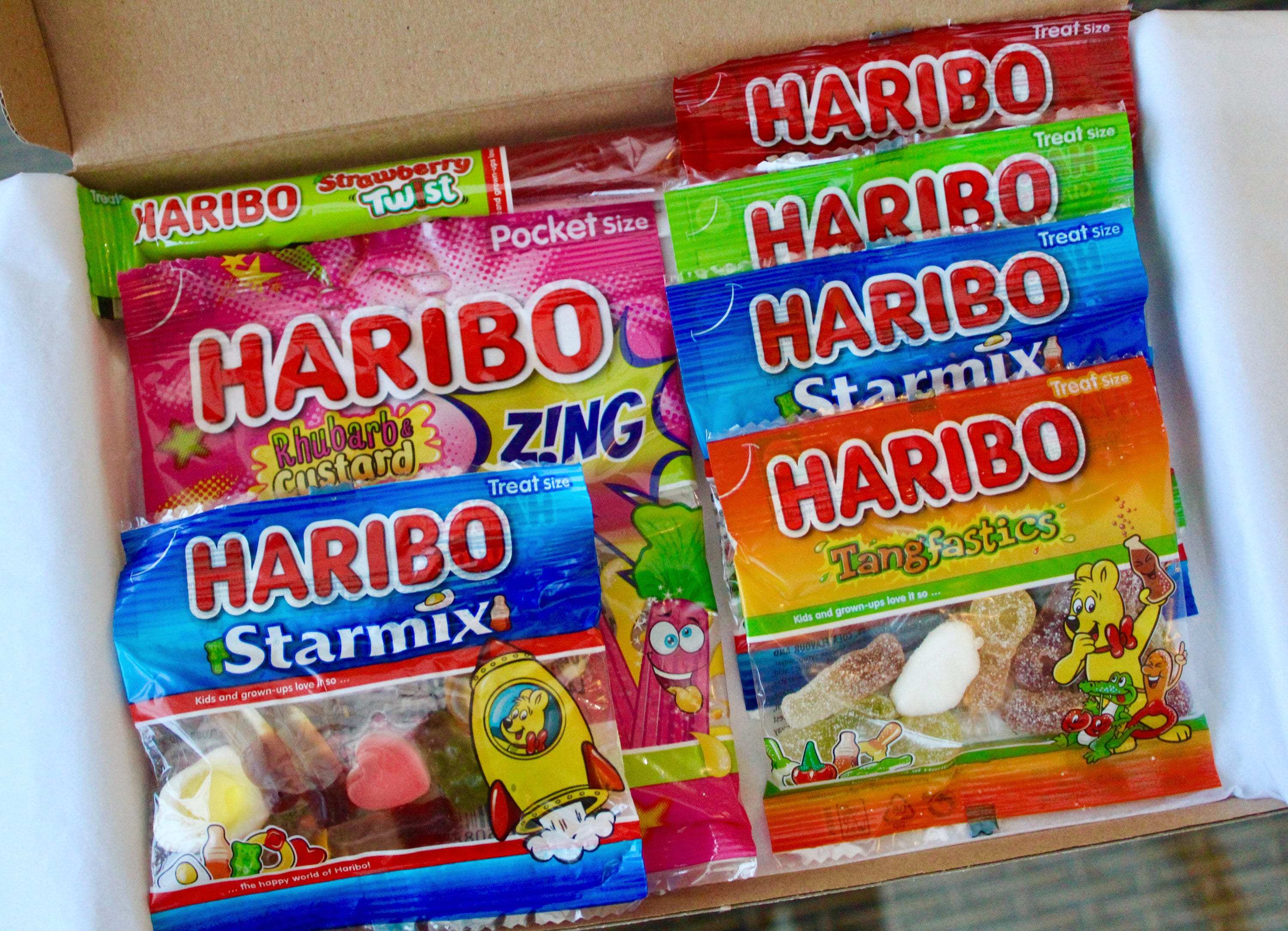 Haribo Sweet Box Gummy Sweets Personalised Sweet Hamper Etsy UK