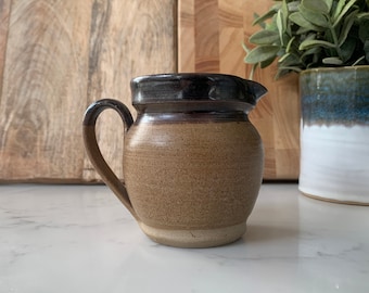 Vintage Ravenshead Pottery Jug: Small Hand-Thrown British Studio Pottery