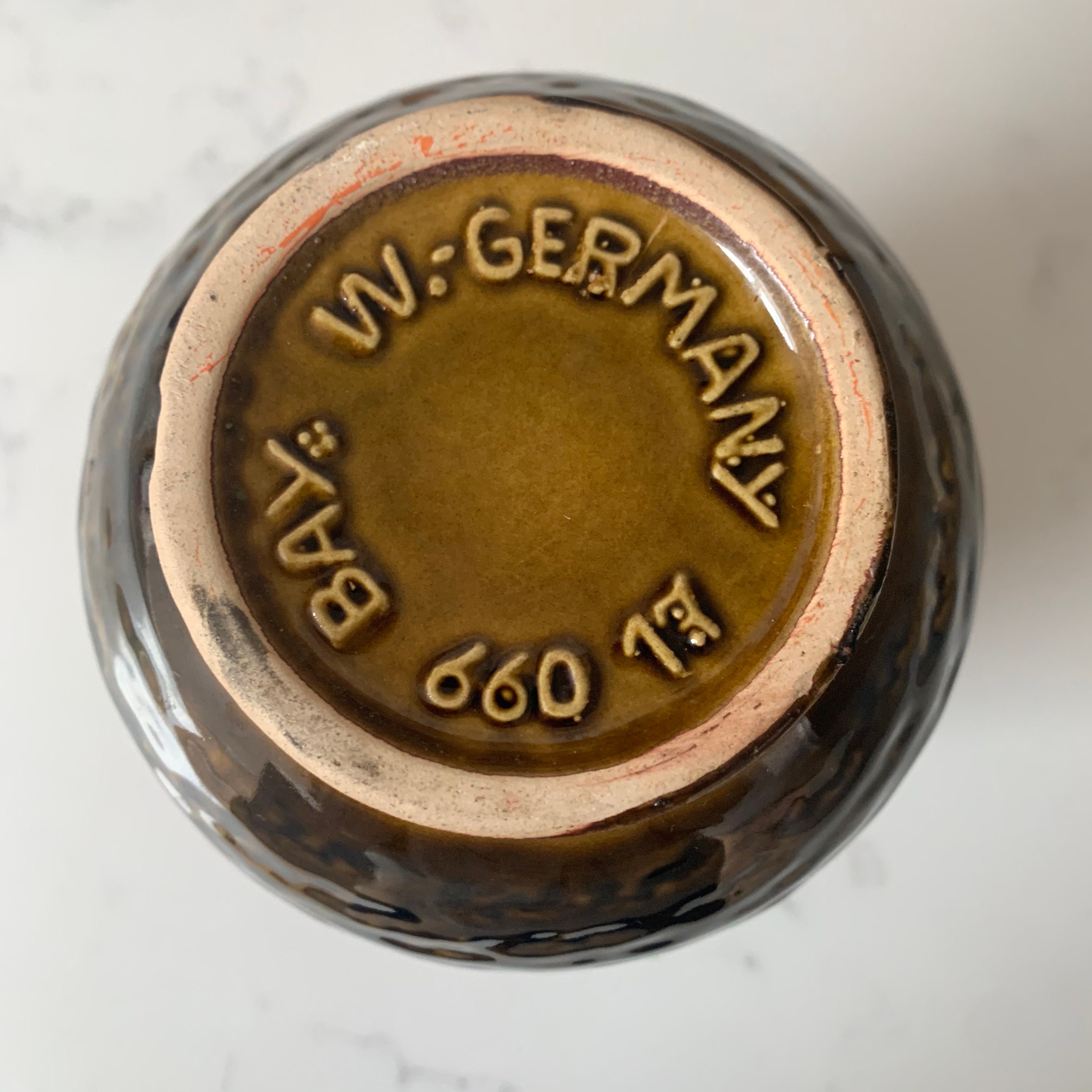 West German Vase Vintage MidCentury West German Ceramic Vase Etsy