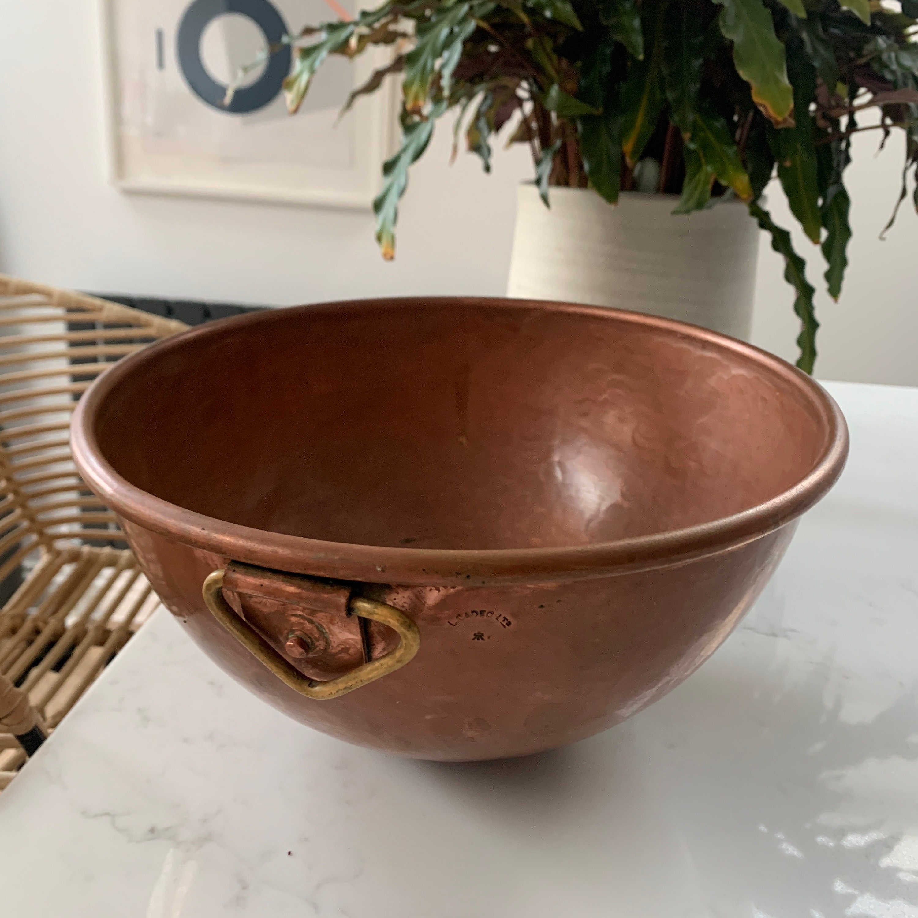 French Copper Bowl - Great Finds & Design
