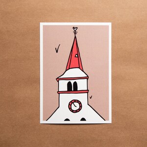 Carte postale / Illustration – Strasbourg, Saint-Guillaume