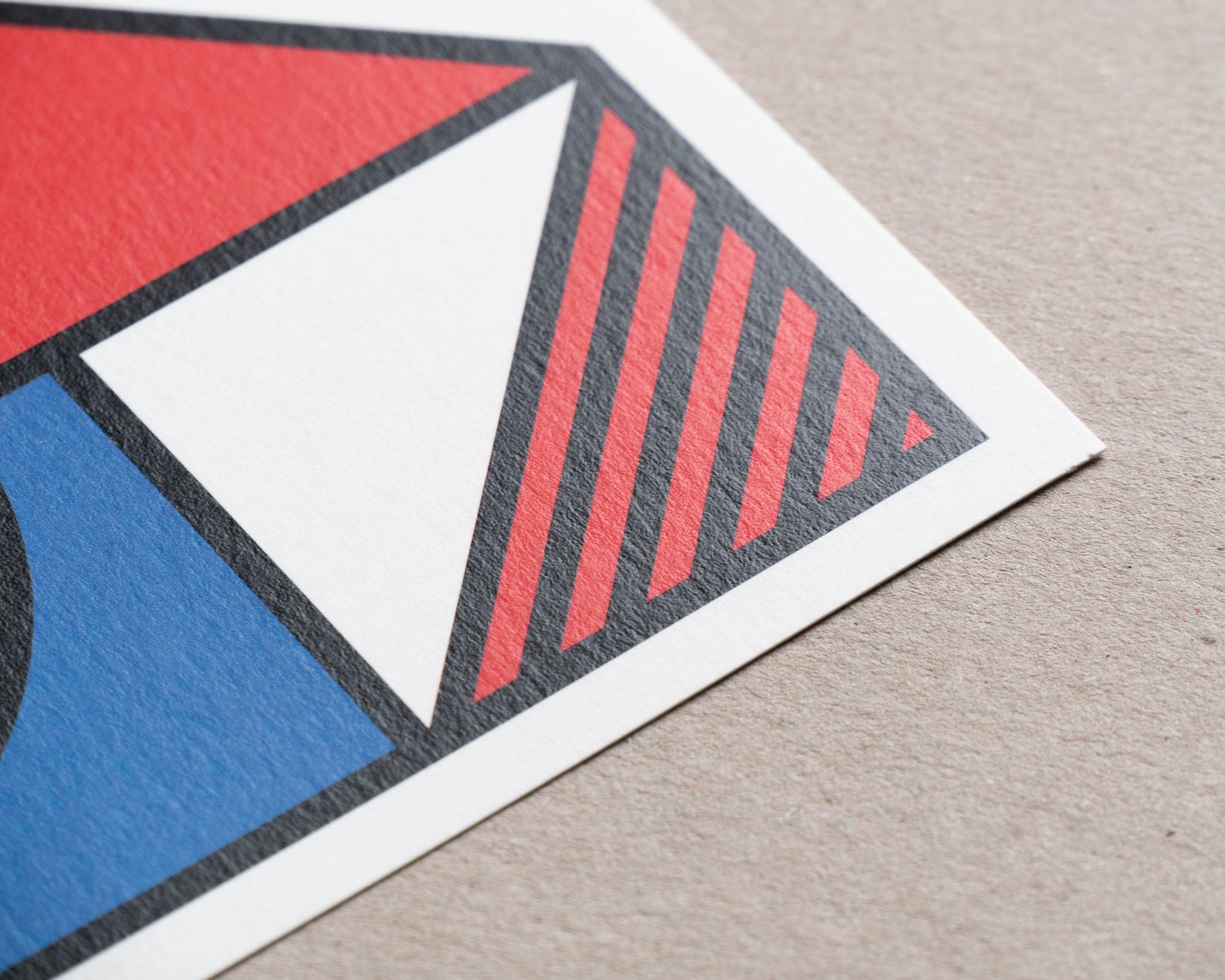 Geometry Postcard Postcard / Illustration - Geometry #04 - Etsy