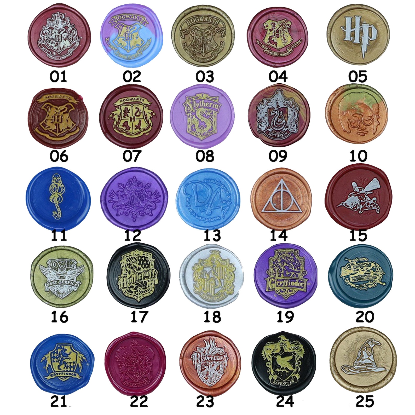 Harry Potter Wax Seal Stamp Harry Potter Stamp Wax Seal Etsy