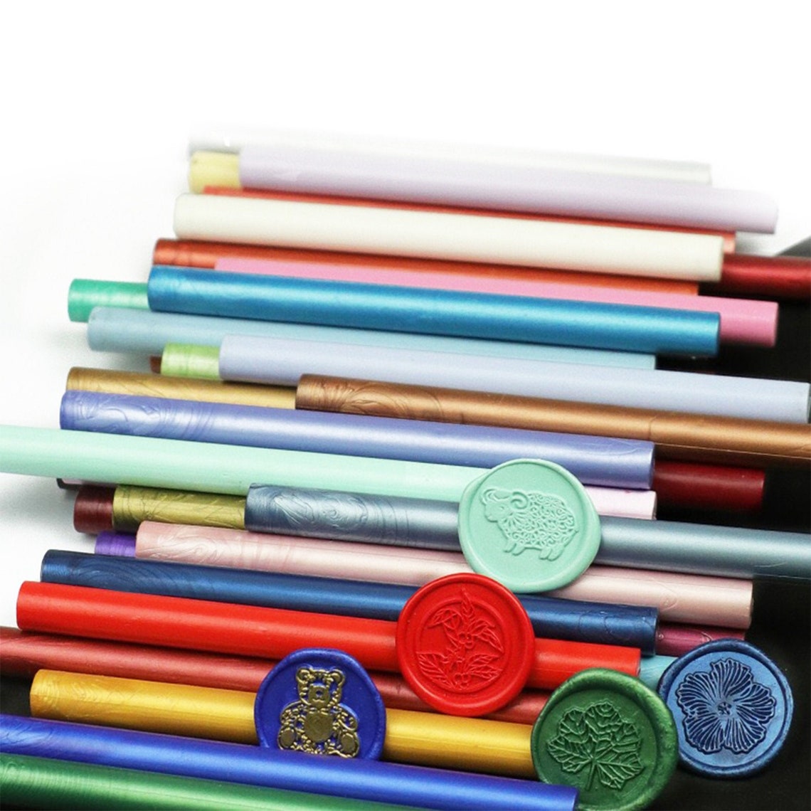 Sealing Wax Sticks 59 Colors Sealing Sticks for Glue Gun Wax Etsy