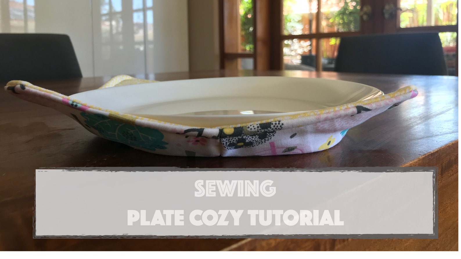 Plate Cosy PDF Instructions With Video Tutorial Etsy