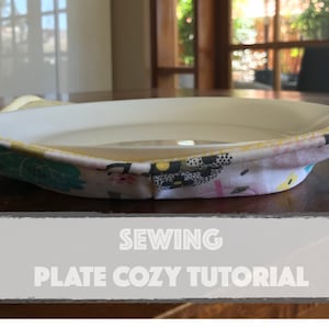 Plate Cosy PDF Instructions with Video Tutorial