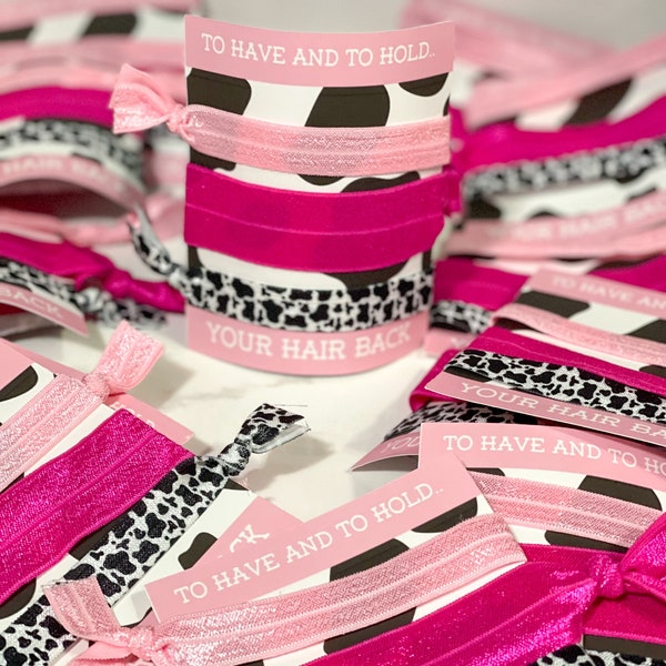 Bachelorette Party Favors//Hair Ties