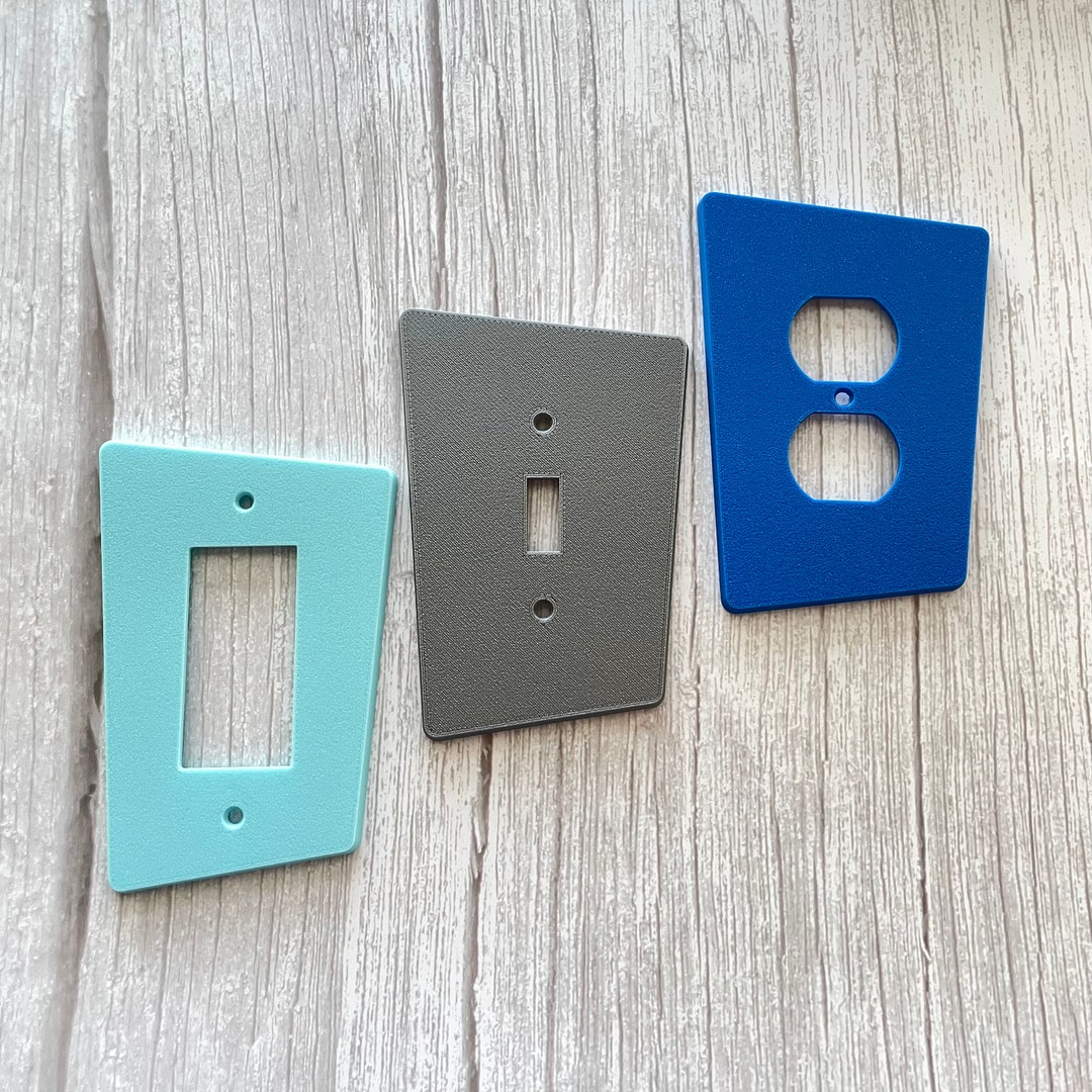Atomic Retro 4 Light Switch Cover, Decorative Switch Plate Covers and ...