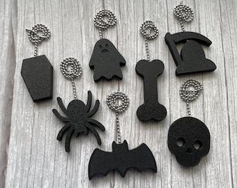 Halloween Ceiling Fan Pull – Spooky Gothic Light Chain Accessory