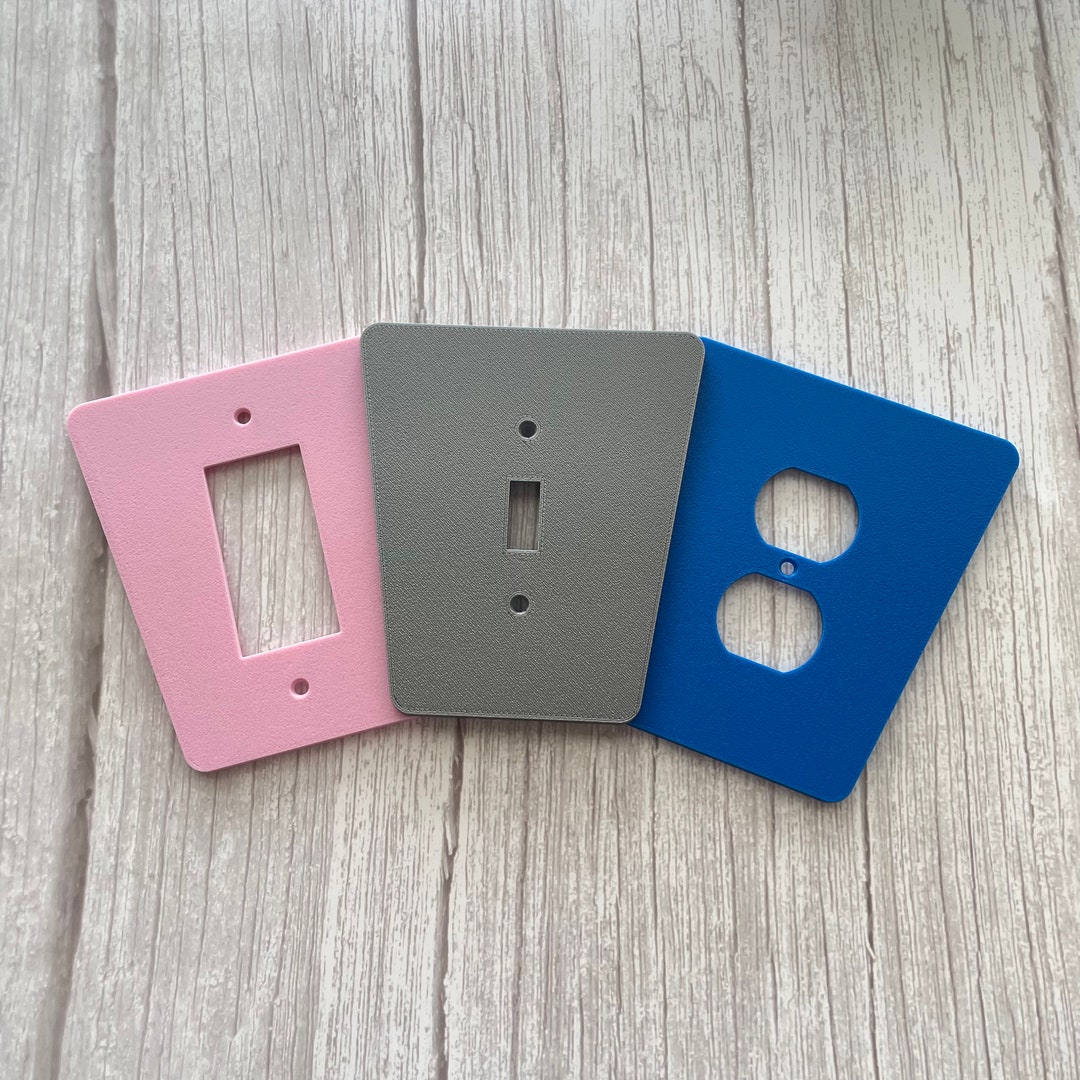 Atomic Retro 5 Light Switch Cover, Decorative Switch Plate Covers and Outlet Covers, Wall Plate