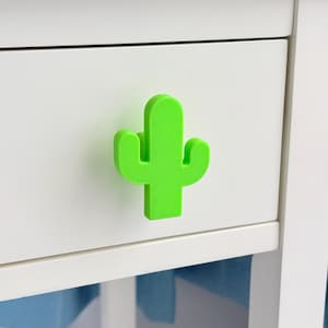 Cactus Drawer Knob – Bohemian Western Cabinet or Dresser Pull