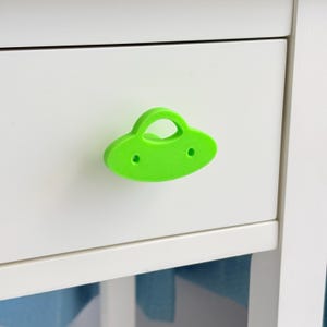 UFO Cabinet Knob – Alien Spaceship Drawer Knob | Sci-Fi Space Dresser Hardware