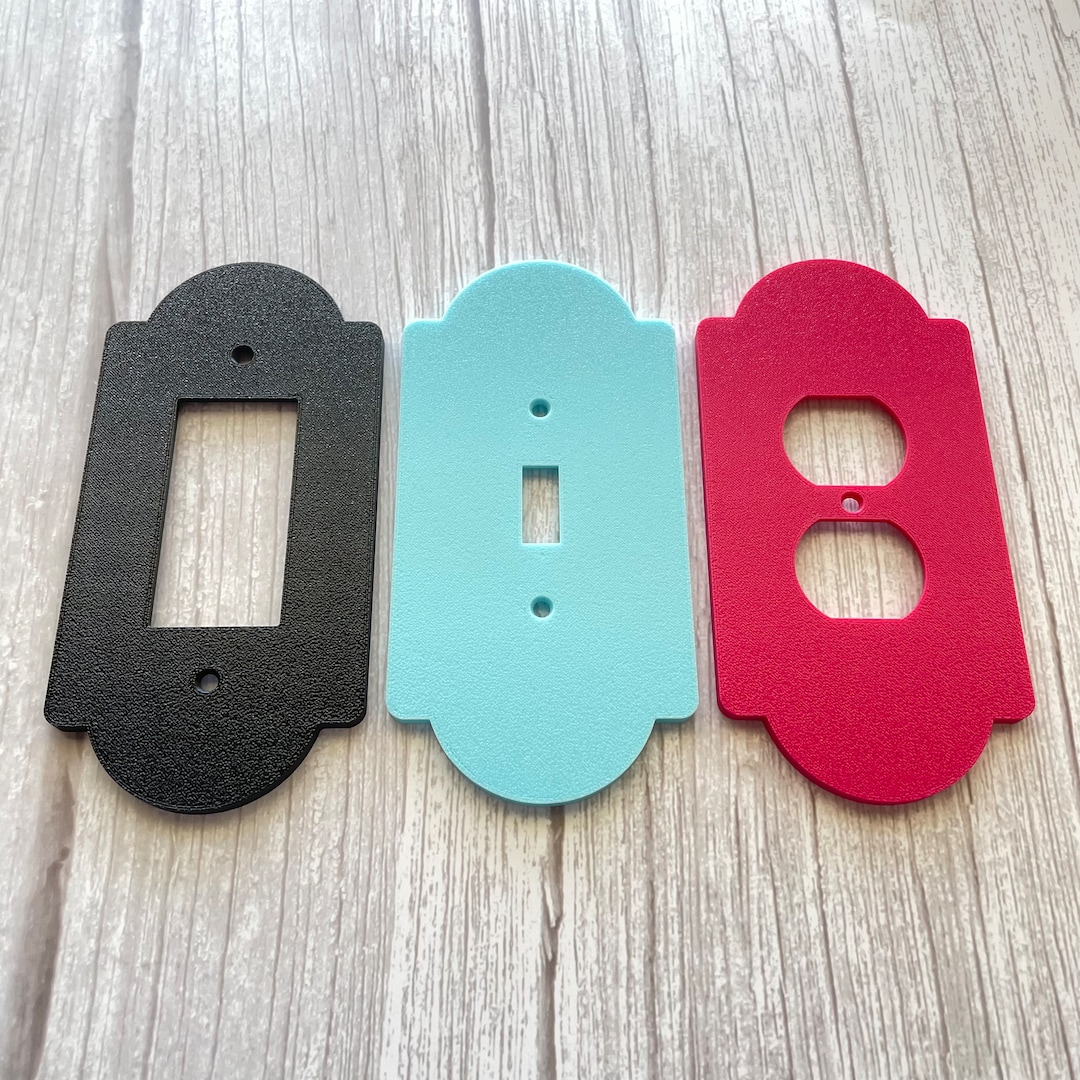 Neoclassical Light Switch Cover, Decorative Switch Plate Covers and Outlet Covers, Wall Plate